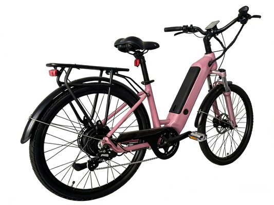 26 roue de taille vélo électrique d'assistance de déplacement conçu avec un cadre en alliage d'aluminium offrant durabilité et conduite confortable