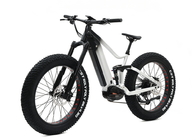 Vélo de pneu de cadre de suspension d'alliage gros, moteur d'entraînement de gros vélo d'aide de pédale mi
