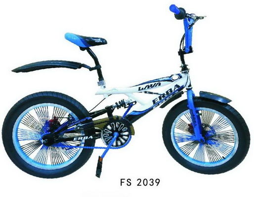 20" BMX fait sur commande fait du vélo la roue de rais du frein à disque de cadre de suspension 144