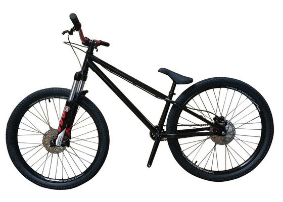 Fourchette de suspension de cadre de Chromoly de vélo de pays croisé de Hardtail de saut de saleté de 26 pouces